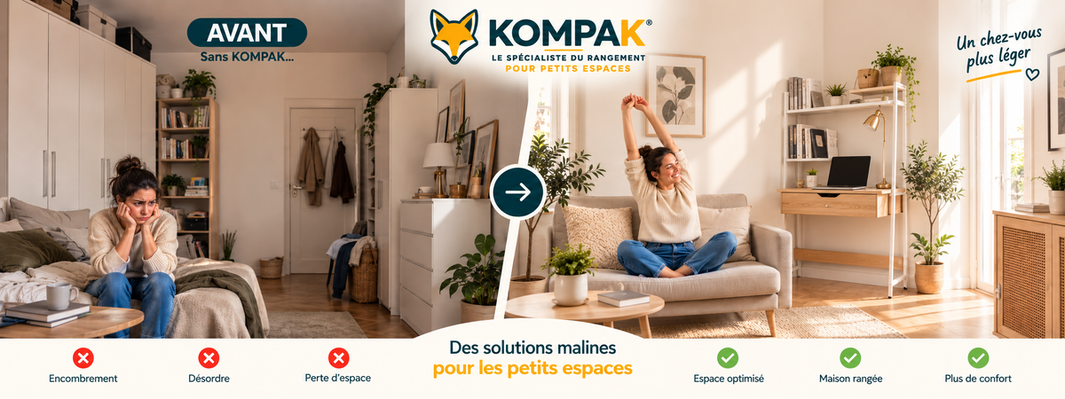 Avant / après KOMPAK