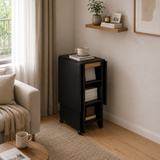 Table de Cuisine Pliante FOLDA – Gain de Place & Roulettes
