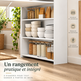 Table Repas Pliante TRIO – Rangement Intégré