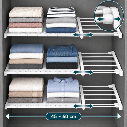 Étagère Extensible MODULO – Sans Perçage
